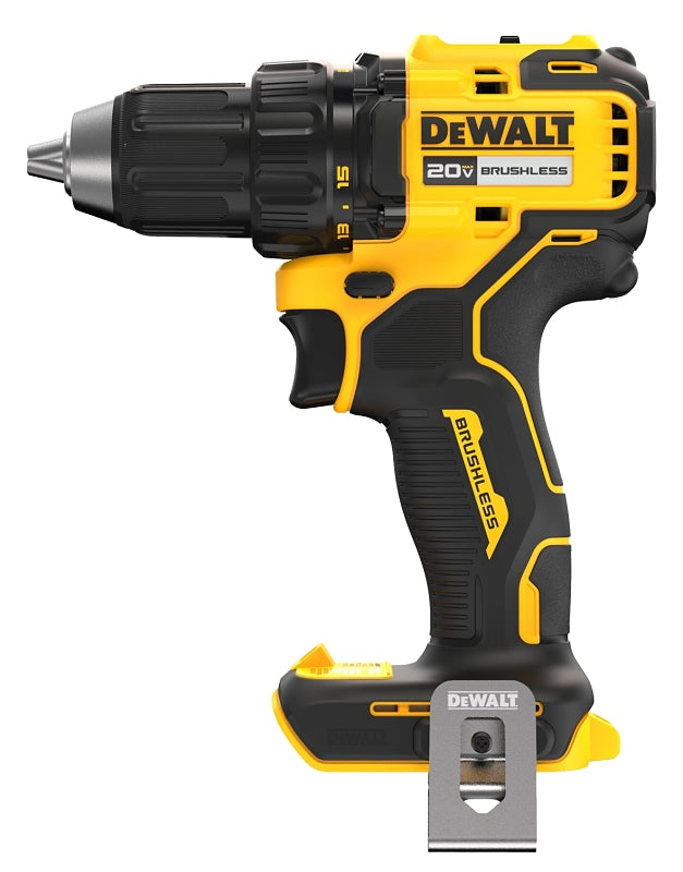 DEWALT DEWALT DCD793B Cordless Drill Driver, Tool Only, 20 V, 1/2 in Chuck, Keyless Chuck, Includes: (1) Belt Hook TOOLS DEWALT