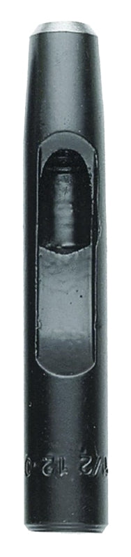 GENERAL General 1280M Hollow Punch, 1/2 in Tip, 4-1/2 in L, Steel