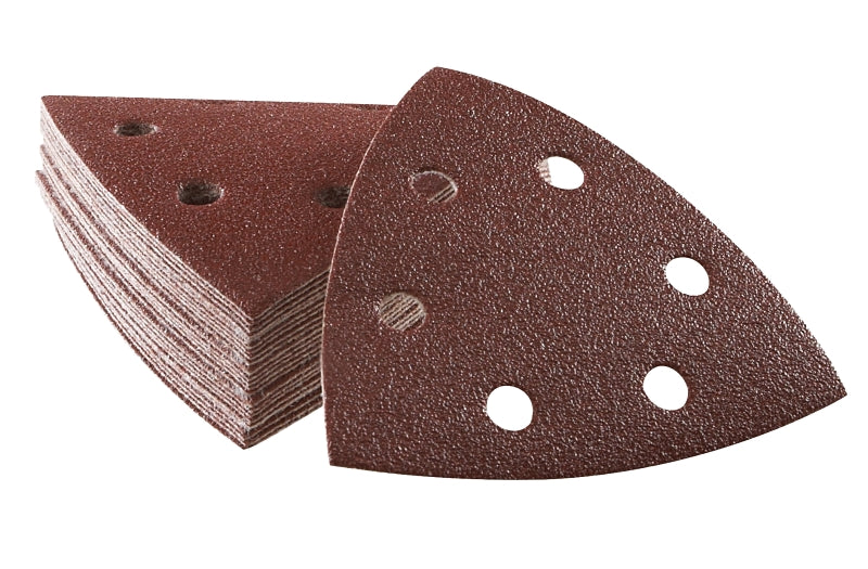 BOSCH Bosch SDTR122C Triangle Sanding Sheet, 120 Grit, Medium, Aluminum Oxide Abrasive TOOLS BOSCH