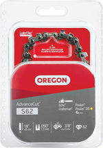 OREGON Oregon S62 Chainsaw Chain, For: Husqvarna, Jonsered, Makita, Echo, Ryobi, Poulan, Sears and Dayton Chainsaws, 0.05