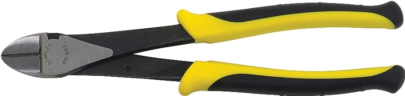 STANLEY Fatmax 89-862 Diagonal Cutting Plier, 10 in OAL, 1/2 in Cutting Capacity, Black/Yellow Handle, Ergonomic Handle ELECTRICAL STANLEY