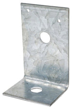 SIMPSON STRONG-TIE Simpson Strong-Tie A24 Angle, 2 in H, 2-1/2 in D, 3-7/8 in W, Steel, Silver, Galvanized