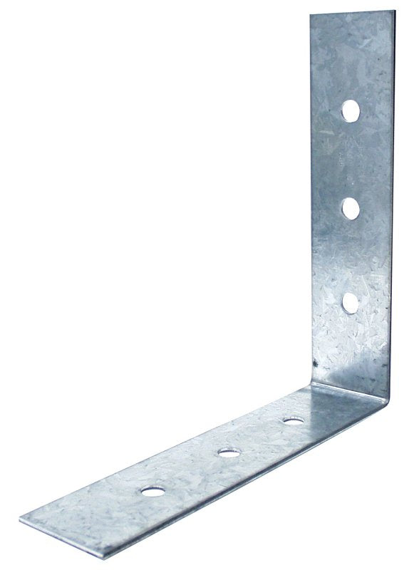 SIMPSON STRONG-TIE Simpson Strong-Tie A88 Angle, 8 in W, 8 in D, 2 in H, Steel, Galvanized/Zinc