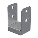 SIMPSON STRONG-TIE Simpson Strong-Tie ABU ABU44Z Post Base, 4 x 4 in Post, 16 ga Gauge, Steel, ZMAX