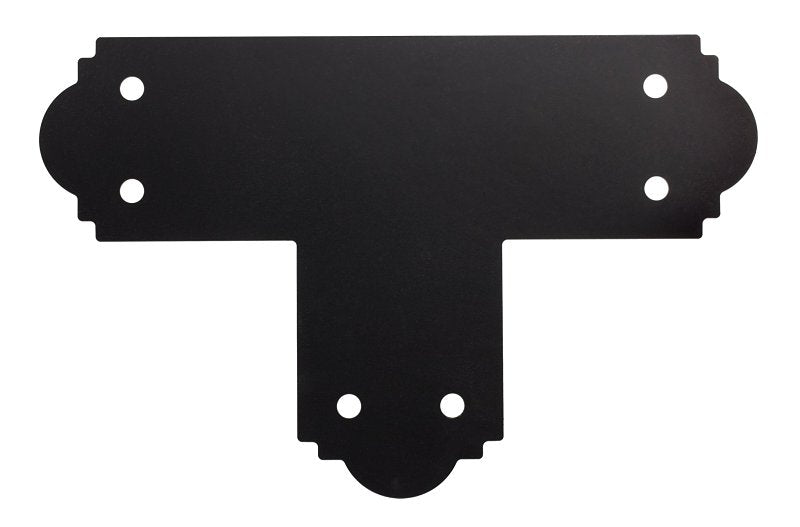 SIMPSON STRONG-TIE Simpson Strong-Tie APT Series APT6 T-Strap Tie, 12 ga, Steel, Black, Powder-Coated HARDWARE & FARM SUPPLIES SIMPSON STRONG-TIE