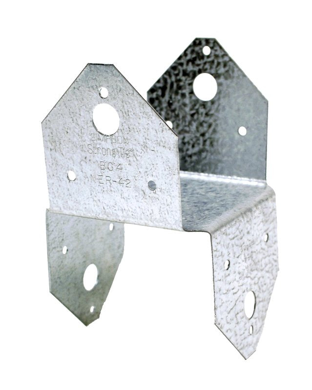 SIMPSON STRONG-TIE Simpson Strong-Tie BC BC46 Post Cap, 4 x 6 in Post/Joist, Steel, Galvanized