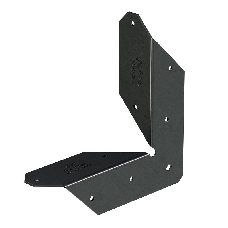 SIMPSON STRONG-TIE Simpson Strong-Tie Rigid Tie Outdoor Accents APRTA2 Angle, 5-9/16 in W, 1.43 in D, 5-9/16 in H, Steel, Black