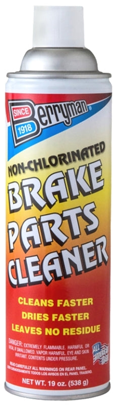 BERRYMAN PRODUCTS Berryman 2421 Brake Parts Cleaner, 19 oz Aerosol Can, Liquid, Aromatic/Mild