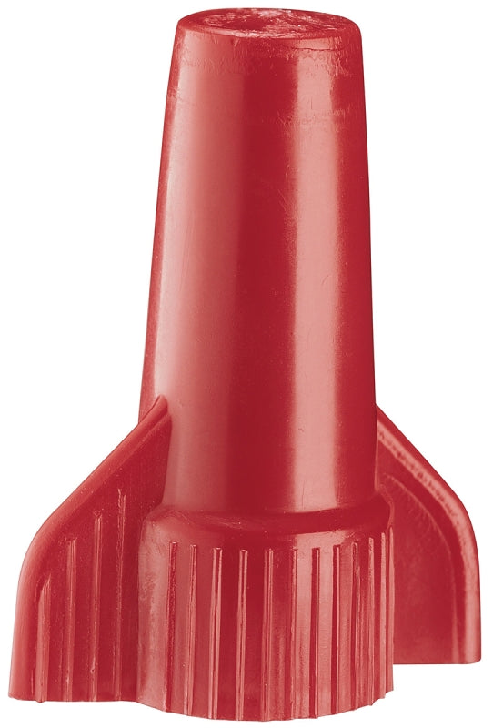 GB Gardner Bender WingGard 13-086 Wire Connector, Red, 22 to 6 AWG Wire, Steel Contact, Thermoplastic Housing, 500/BAG