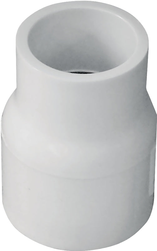 IPEX IPEX 435760 Reducing Pipe Coupling, 1 x 3/4 in, Socket, White, SCH 40 Schedule LAWN & GARDEN IPEX