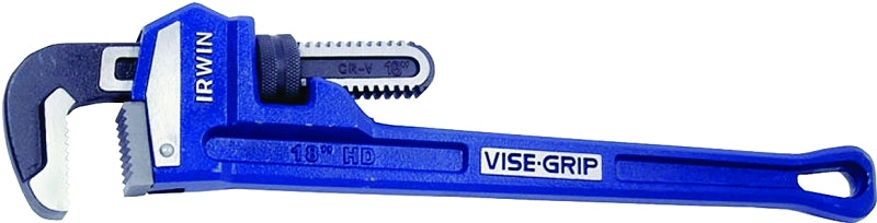 IRWIN Irwin 274103 Pipe Wrench, 2-1/2 in Jaw, 18 in L, Iron, I-Beam Handle