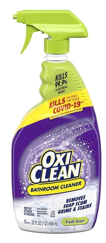 OXI CLEAN Oxiclean 35015 Tub and Tile Cleaner, 32 oz Bottle, Liquid