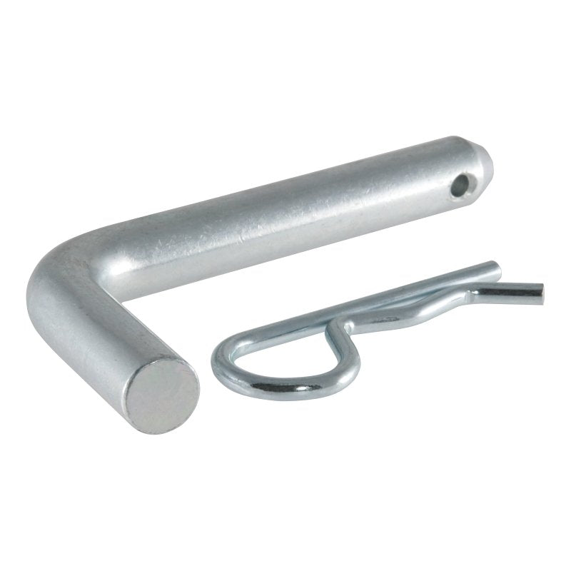 CURT Curt 21581 Hitch Pin, 5/8 in Dia Pin, Steel, Zinc, For : 2 in or 2-1/2 in Receiver Tubes