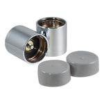CURT Curt 22198 Bearing Protector and Cover, 1.98 in Dia, Plastic, Chrome AUTOMOTIVE CURT