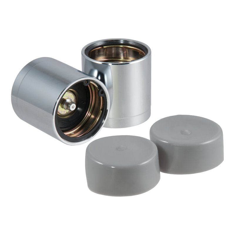 CURT Curt 22198 Bearing Protector and Cover, 1.98 in Dia, Plastic, Chrome AUTOMOTIVE CURT