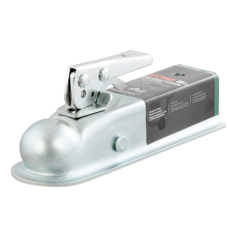 CURT Curt 25153 Trailer Coupler, 3500 lb, 2 in Ball, Steel AUTOMOTIVE CURT