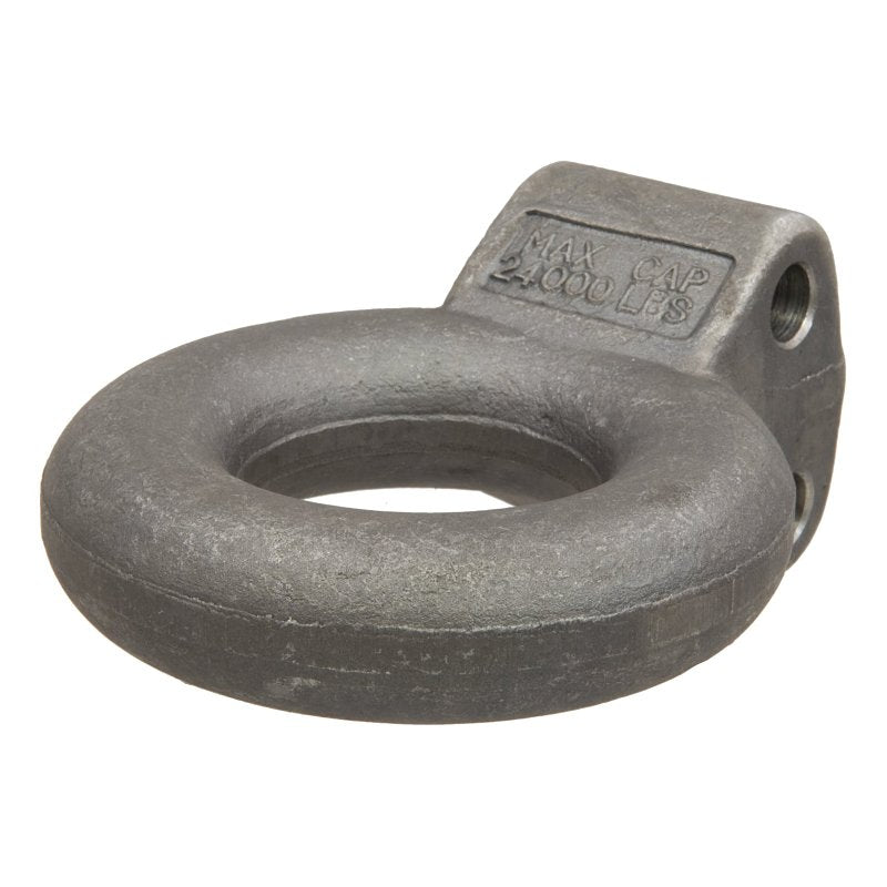 CURT Curt 48660 Lunette Ring, Channel Style, Steel, Raw, For: CURT #48610 or #48650 Pintle Hitch AUTOMOTIVE CURT