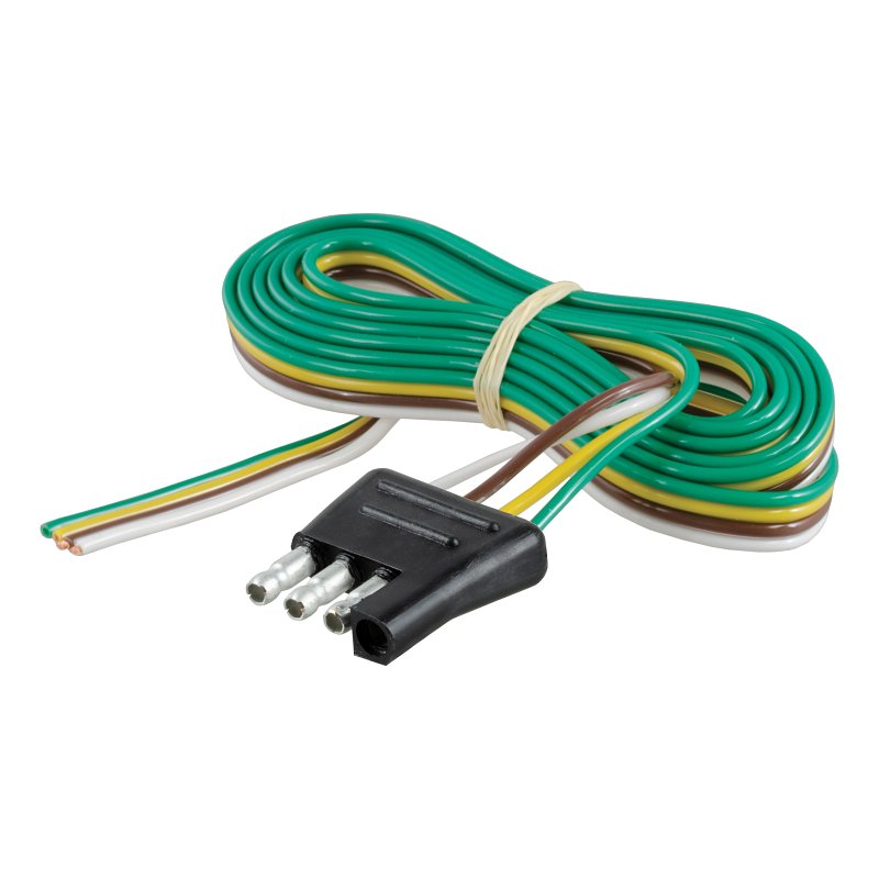 CURT Curt 58348 Connector Plug with 48 in Wire, 4-Way AUTOMOTIVE CURT