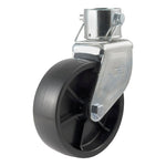 CURT Curt 28277 Jack Caster, 1200 lb, Pin-On Locking, Poly, Clear Zinc AUTOMOTIVE CURT