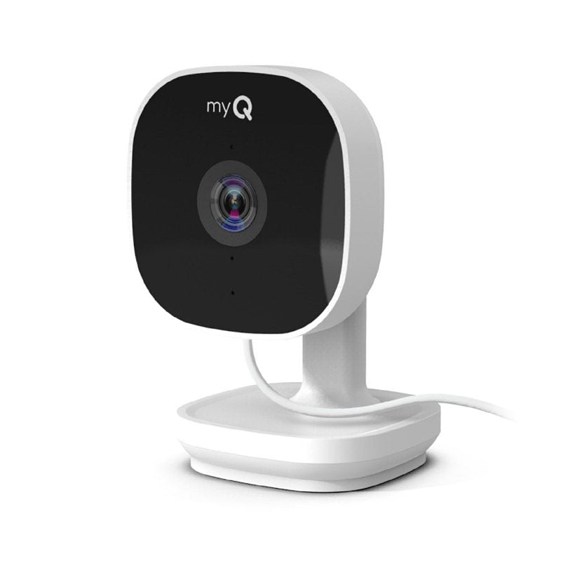 CHAMBERLAIN myQ MYQ-C13AXXW Home Security Camera, 130 deg View, 1080 pixel Resolution, USB ELECTRICAL CHAMBERLAIN