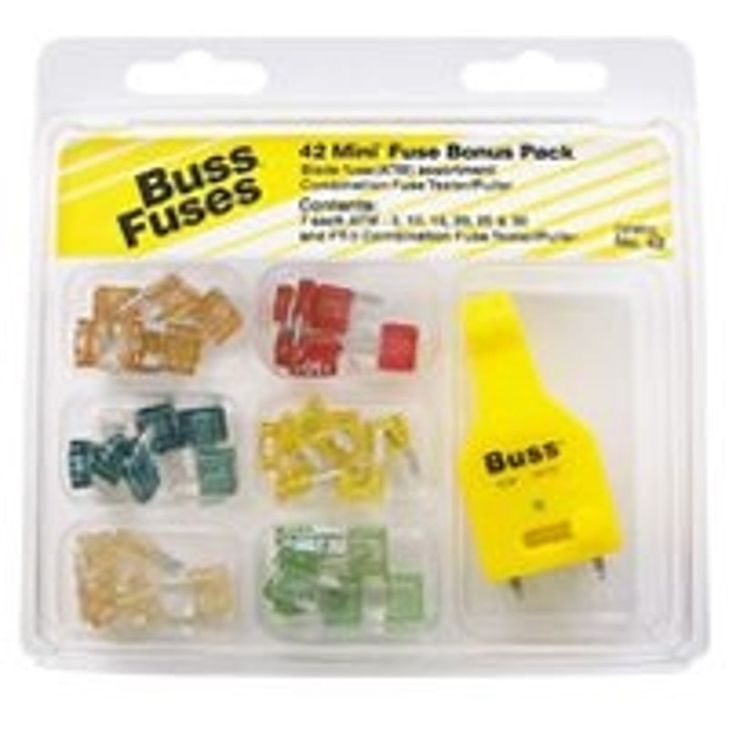 BUSSMANN Bussmann NO.43 Fuse Bonus Kit, Includes (1) FT-3 Combination Fuse Tester/Pullers AUTOMOTIVE BUSSMANN