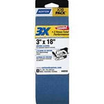NORTON Norton 49259 Sanding Belt, 3 in W, 18 in L, Zirconia Aluminum Abrasive, 50 Grit, Coarse TOOLS NORTON