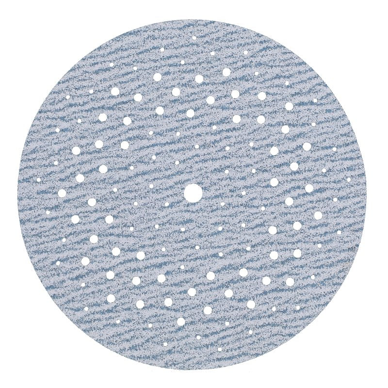 NORTON Norton 04034 Sanding Disc, 5 in Dia, 11/16 in Arbor, Coated, P100 Grit, Medium, Alumina Ceramic Abrasive, Spiral