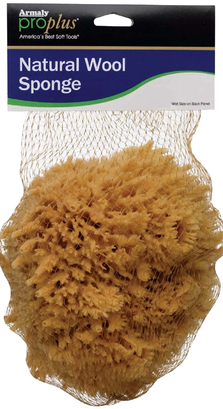 ARMALY PROPLUS Armaly ProPlus 81000 Sea Sponge, 6 in L, 5 in W, Natural Wool