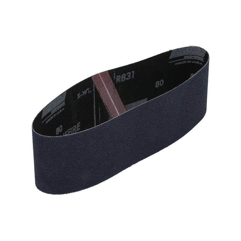 NORTON Norton ProSand R811/R816/R831 Series 07660768232 Portable Abrasive Belt, 3 in W, 24 in L, 80 Grit, Coarse TOOLS NORTON