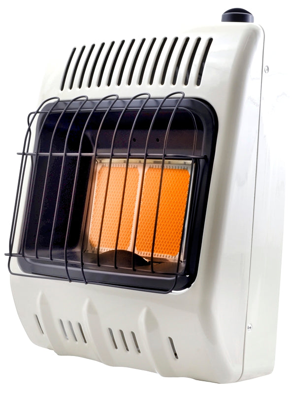 MR HEATER Mr. Heater MHVFDF10RT Vent-Free Radiant Dual Heater, 18-1/4 in W, 23 in H, 10,000 Btu/hr Heating, White APPLIANCES & ELECTRONICS MR HEATER