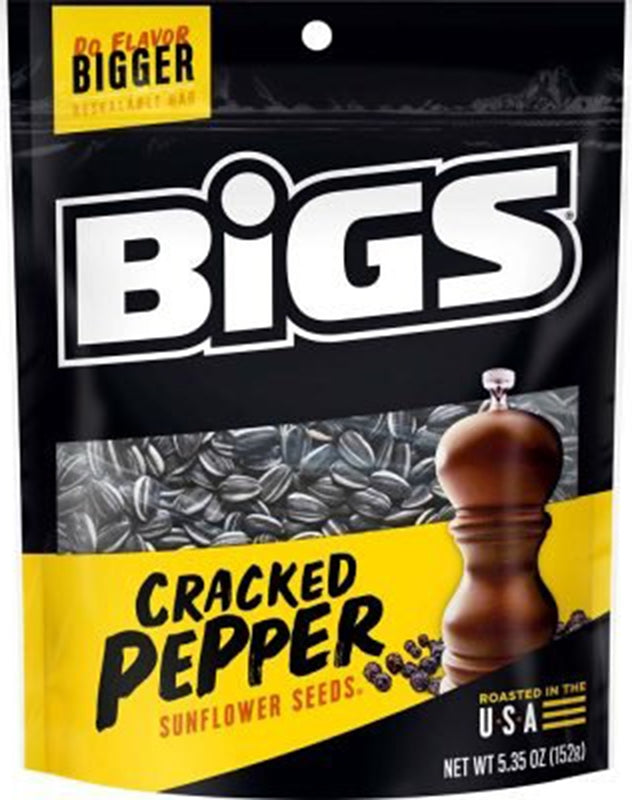 BIGS� Bigs 55035 Sunflower Seed, Black Pepper, 5.35 oz