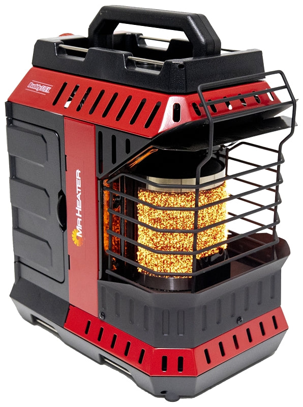 MR HEATER Mr. Heater Buddy FLEX F600100 Portable Radiant Heater, 1 lb Minimum Tank, Propane, 11,000 Btu/hr BTU, Red APPLIANCES & ELECTRONICS MR HEATER