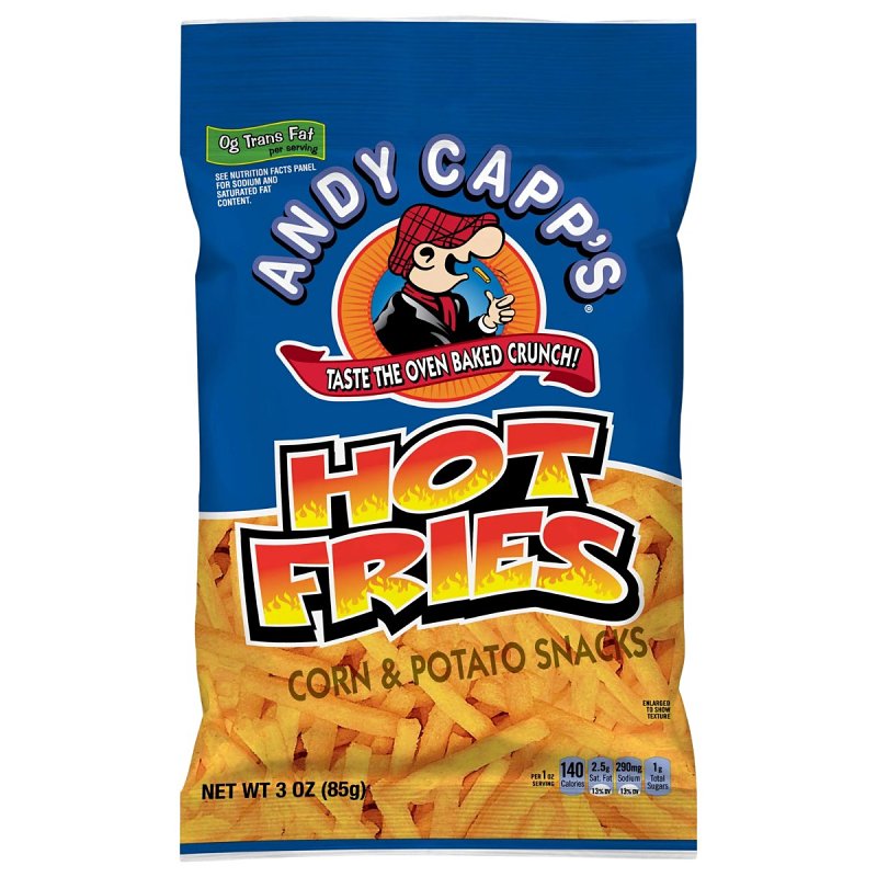ANDY CAPP'S Andy Capp's 2620047159 Hot Fries, 3 oz Pack HOUSEWARES ANDY CAPP'S