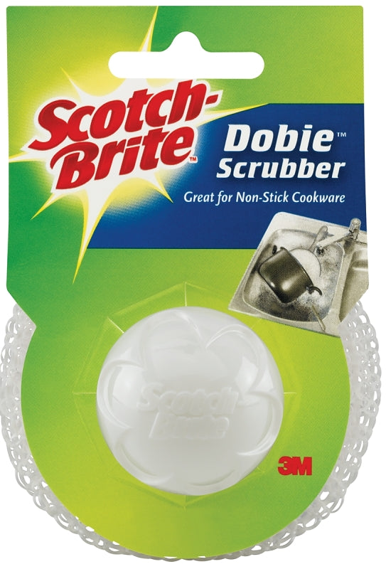 SCOTCH-BRITE Scotch-Brite 498 Scrubber, White