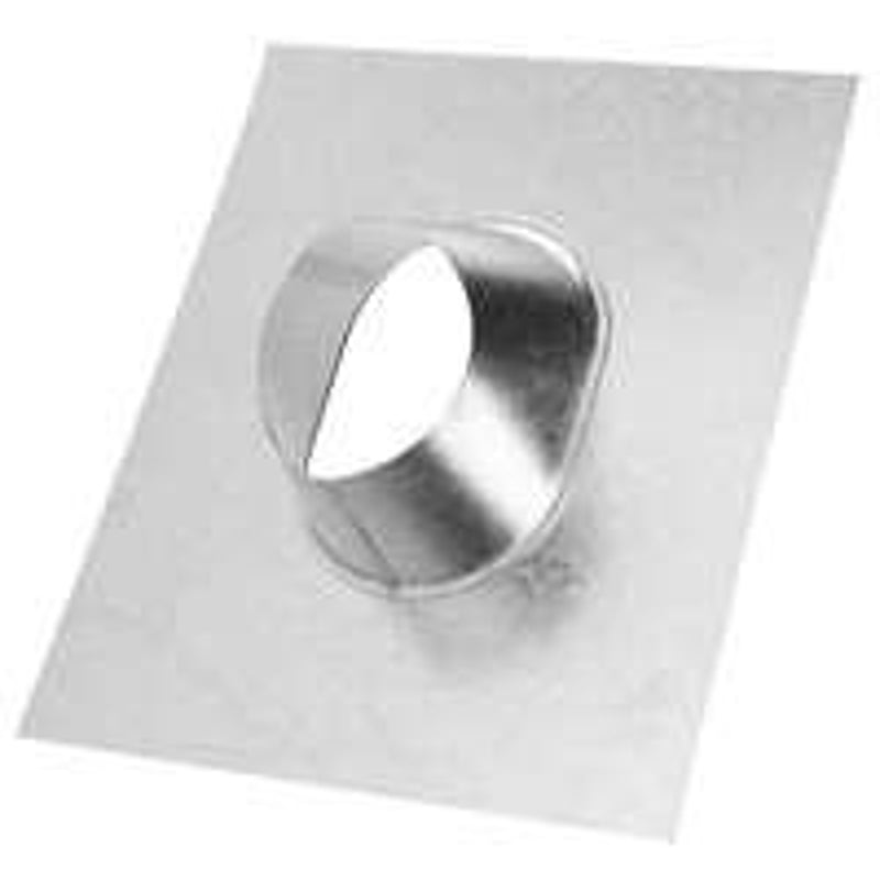 SELKIRK Selkirk 106825 Roof Flashing, 18 in OAL, 15-1/4 in OAW, 6 in Pipe, Aluminum/Galvanized Steel