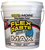 FLEX SEAL Flex Paste PFSMAXWHT01 Rubberized Paste, All-Purpose, White, 12 lb, Tub HOUSEWARES FLEX SEAL