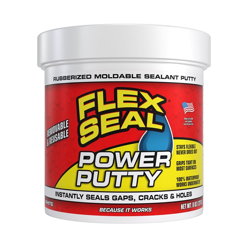 FLEX SEAL POWER PUTTY WHITE 0.5LB 2X24IN