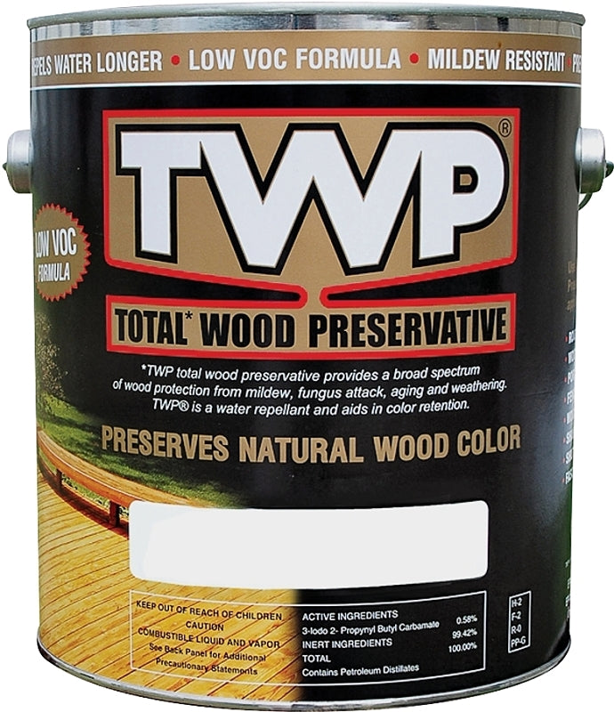 TWP (AMTECO) TWP 1500 Series TWP-1503-1 Wood Preservative, Dark Oak, Liquid, 1 gal, Can
