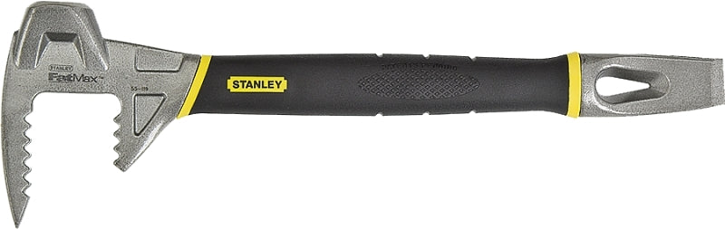 STANLEY TOOLS STANLEY 55-119 Utility Bar, 15 in L, Beveled Tip, 1 in Chisel Blade Width Tip, Steel, 1 in Dia, 5 in W