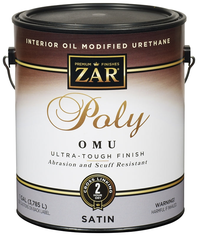 ZAR ZAR 36213 Polyurethane, Liquid, Milky Clear, 1 gal, Can