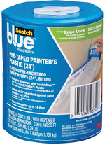 SCOTCH BLUE ScotchBlue PTD2093EL-24-S Painter's Tape with Dispenser, 30 yd L, 24 in W, Blue