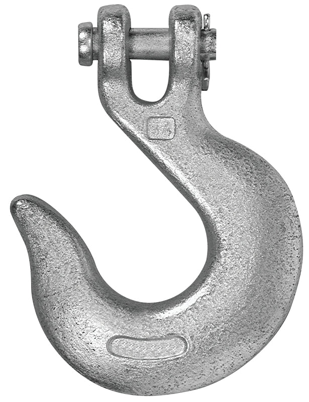 CAMPBELL CHAIN Campbell T9401824 Clevis Slip Hook, 1/2 in, 9200 lb Working Load, 43 Grade, Steel, Zinc