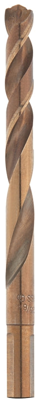 MILWAUKEE Milwaukee RED HELIX Series 48-89-2322 Drill Bit, 25/64 in Dia, 5.12 in OAL, 3/8 in Dia Shank, 3-Flat, Reduced Shank
