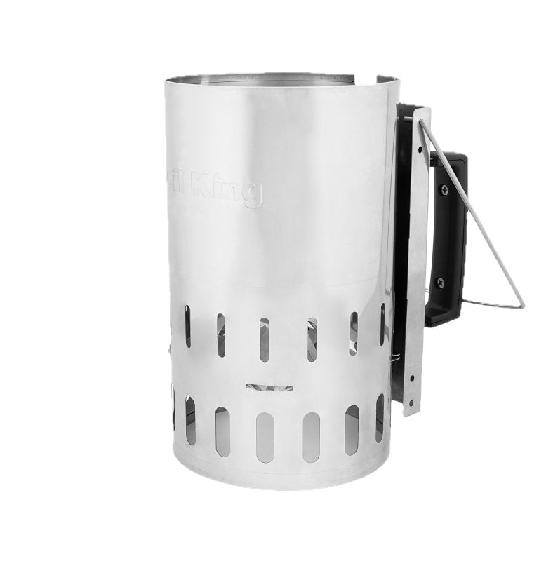 BROIL KING Broil King 63970 Charcoal Starter, 2 lb Charcoal, Stainless Steel OUTDOOR LIVING & POWER EQUIPMENT BROIL KING