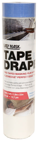 TRIMACO Trimaco EasyMask 949660 Masking Film, 72 ft L, 5.9 ft W, Clear