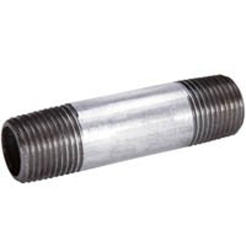 B & K INDUSTRIES B & K 570-100BC Pipe Nipple, 3 in, Threaded, Steel, SCH 40 Schedule, 10 in L PLUMBING, HEATING & VENTILATION B & K INDUSTRIES