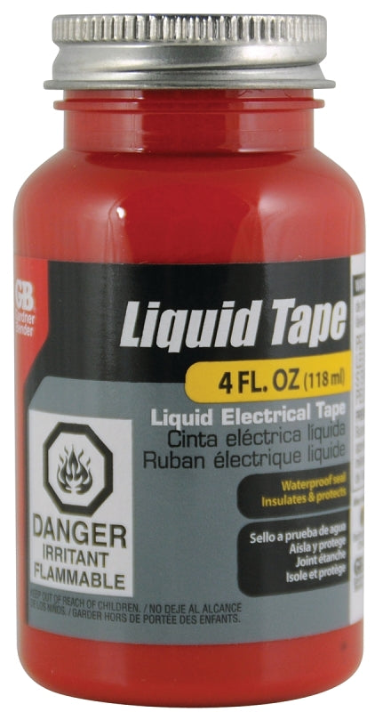 GB Gardner Bender LTR-400 Electrical Tape, Liquid, Red, 4 oz Bottle ELECTRICAL GB