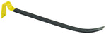 STANLEY STANLEY 55-526 Pry Bar, 21 in L, Slotted Tip, 1-3/4 in W Tip, HCS, Black/Yellow, 1-3/4 in Dia TOOLS STANLEY