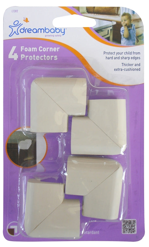 TEE-ZED PRODUCTS LLC Dreambaby L1302 Corner Cushion, Foam, Gray ELECTRICAL TEE-ZED PRODUCTS LLC