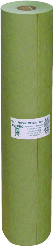 TRIMACO Trimaco 12212 Premium Masking Paper, 180 ft L, 12 in W, Green